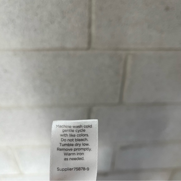 JCP Wool Blend Color Block Cowl Sweater - Picture 6 of 6